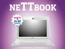 Ayda 30 TLye netbook bilgisayar