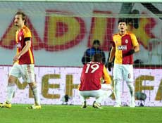 Galatasaray hazırlıklarını sürdürdü