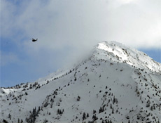 İşte helikopterin düştüğü o dağ